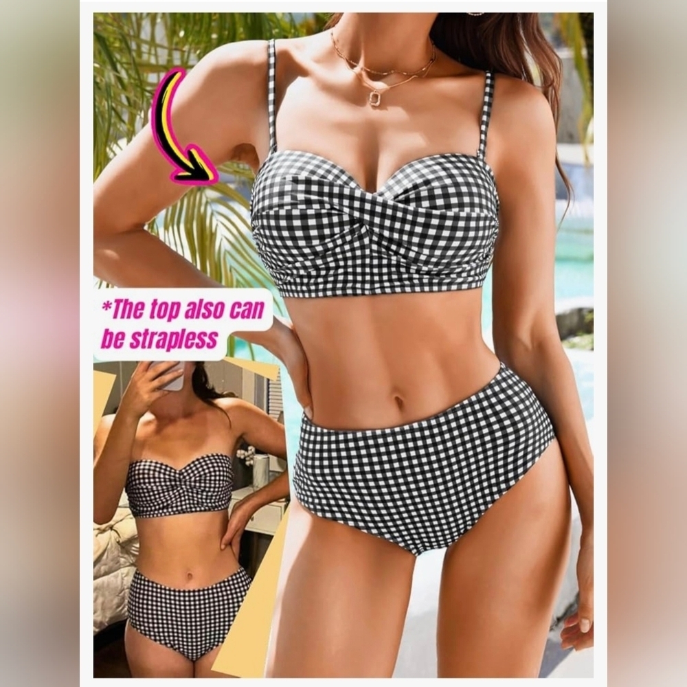 Gingham Bikini #625 NWOT - Picture 11 of 11